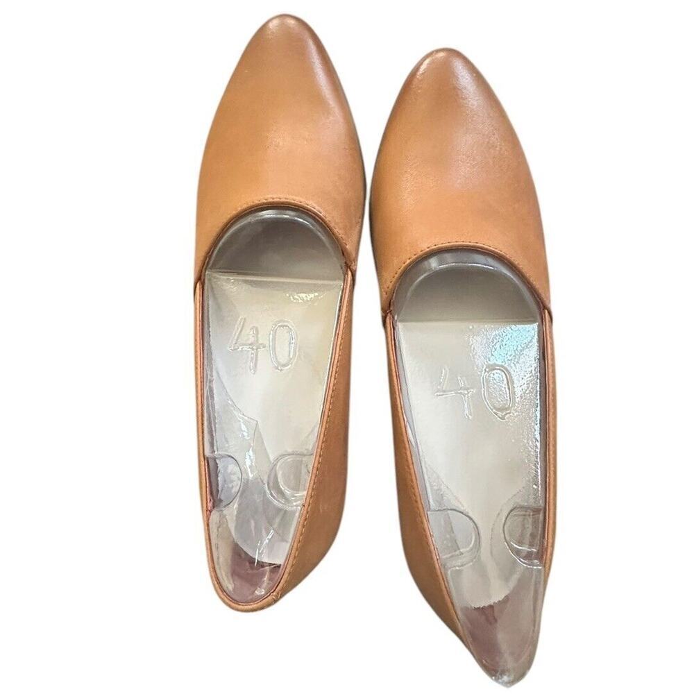 Dansko Shanda Luggage Waterproof Leather Wedge Heels 40 Womens 9.5-10 Brown - Picture 9 of 10